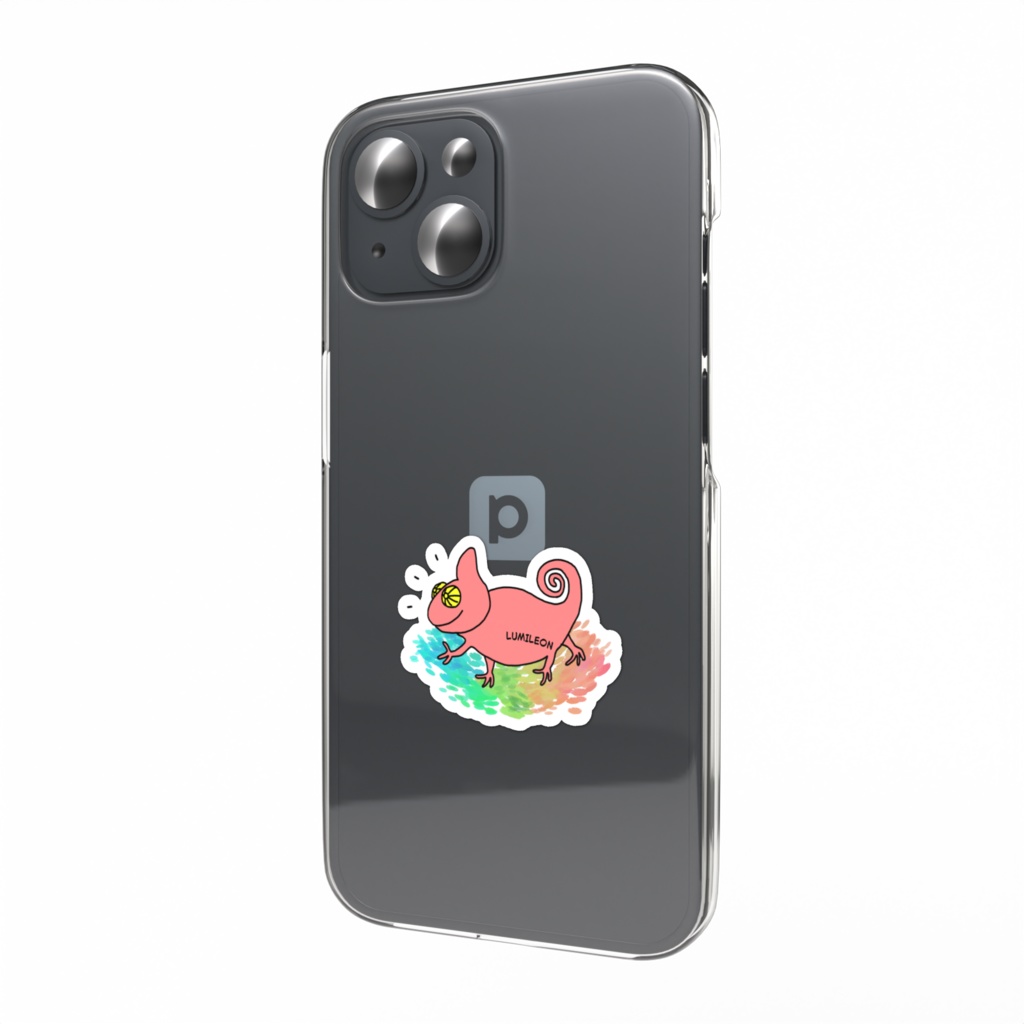 スマホステッカー(油彩タッチあり)