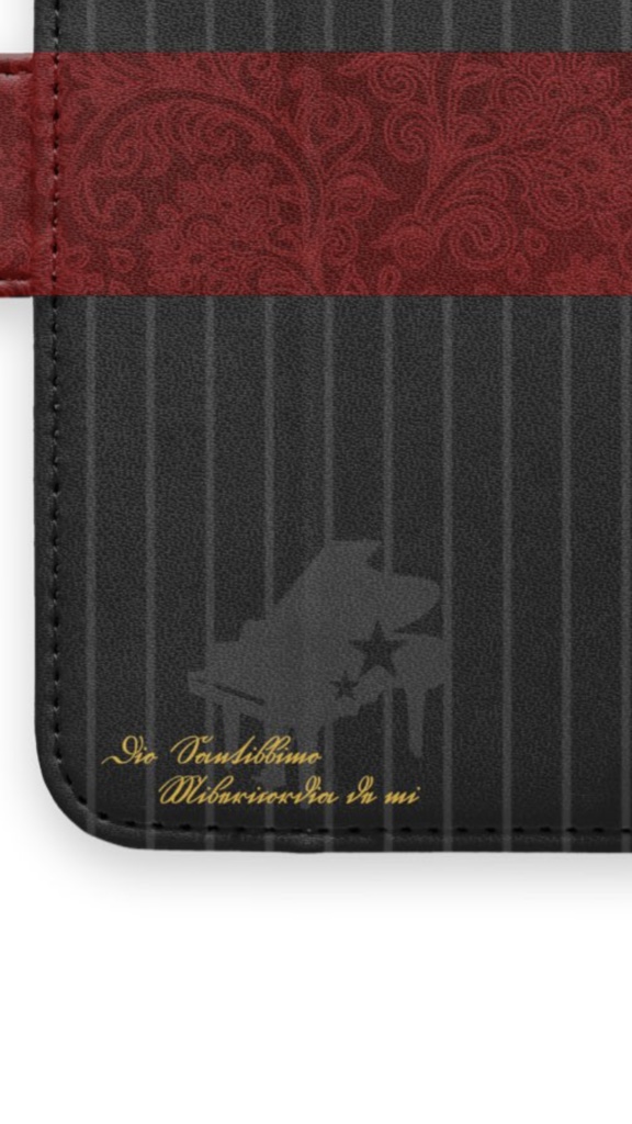 手帳型iPhoneケース サリエリモチーフ