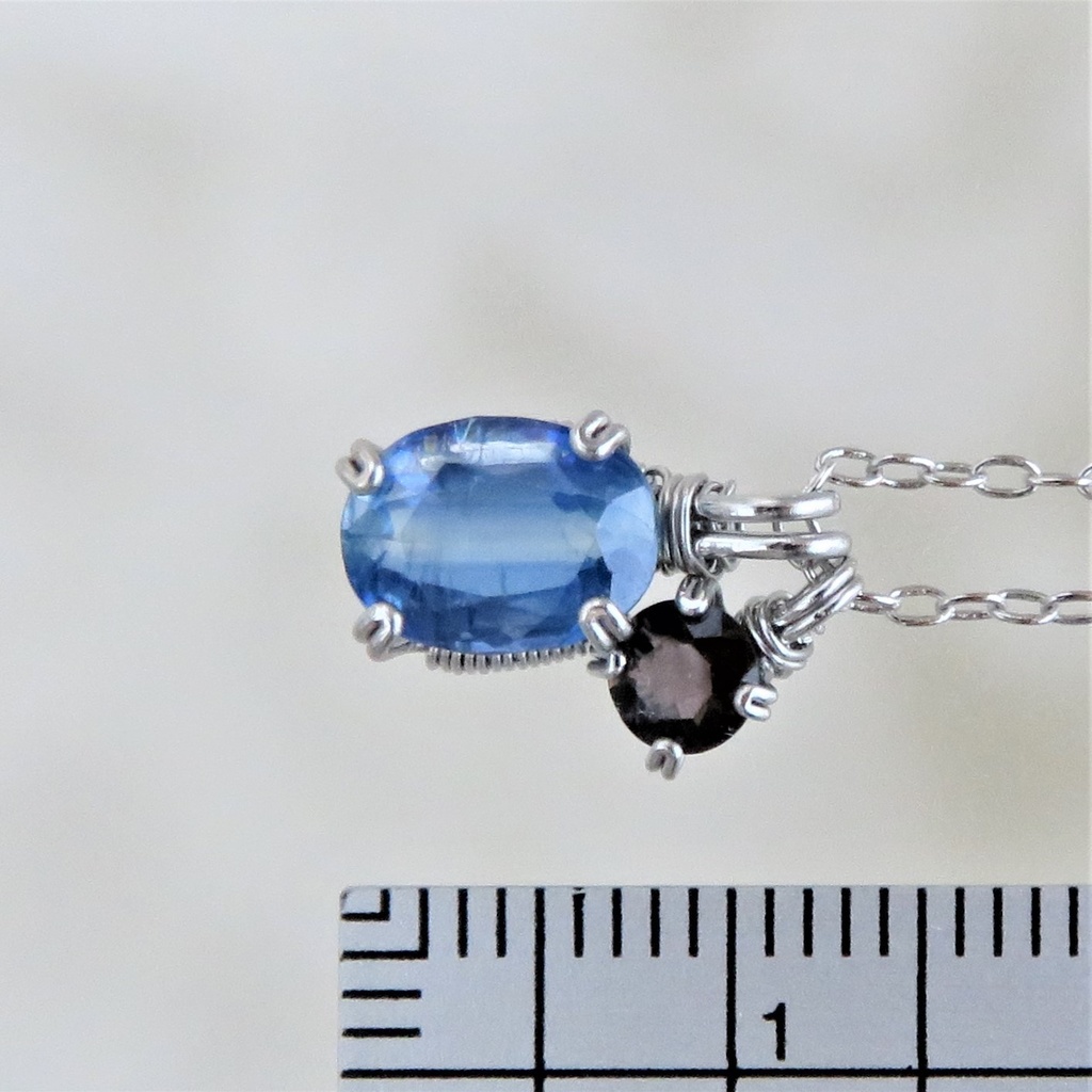 天然石2粒ネックレス 初期刀