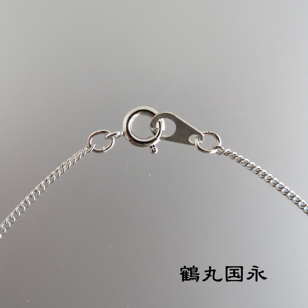 天然石2粒ネックレス 伊達・粟田口・源氏