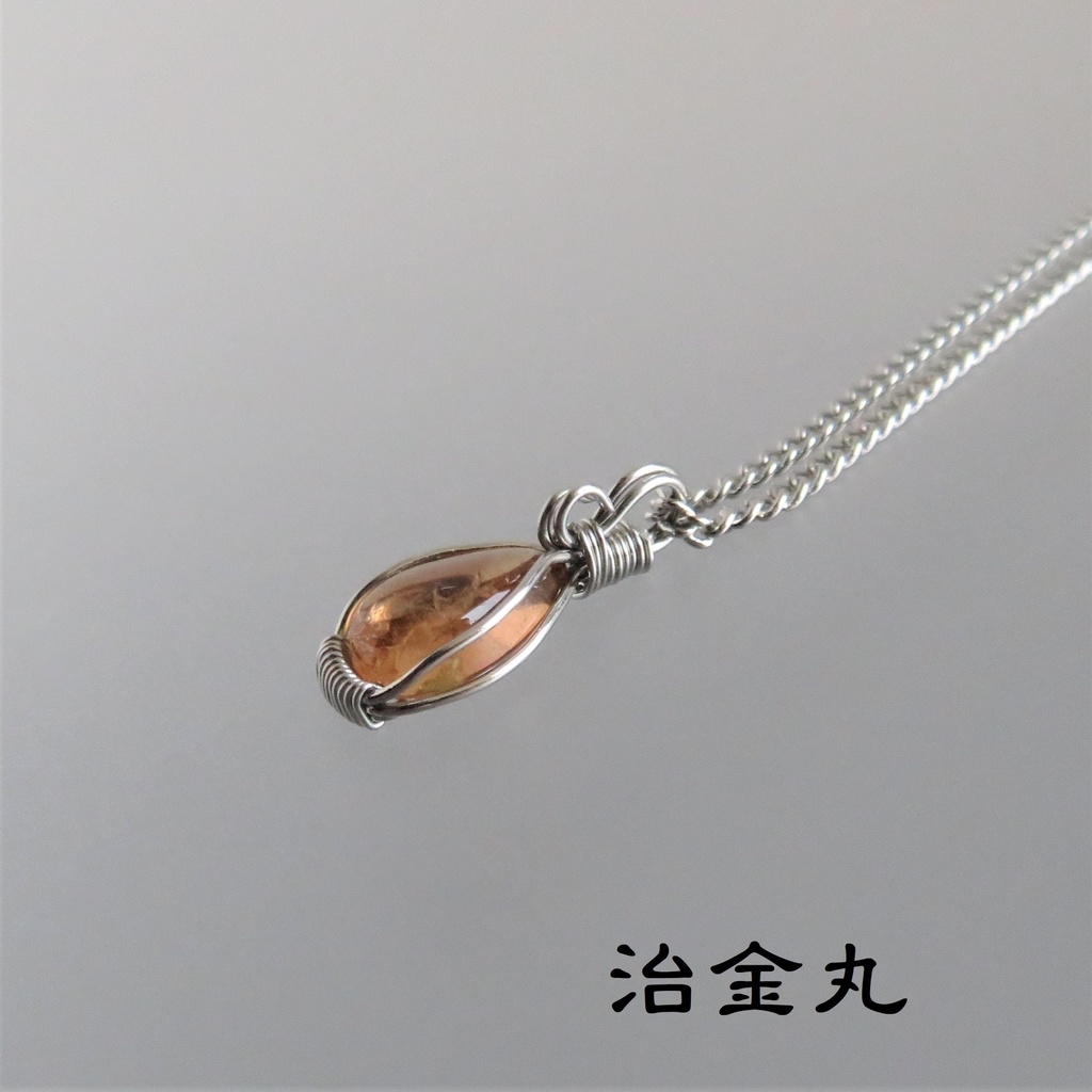 琉球刀、鶯丸、物吉 1粒ネックレス