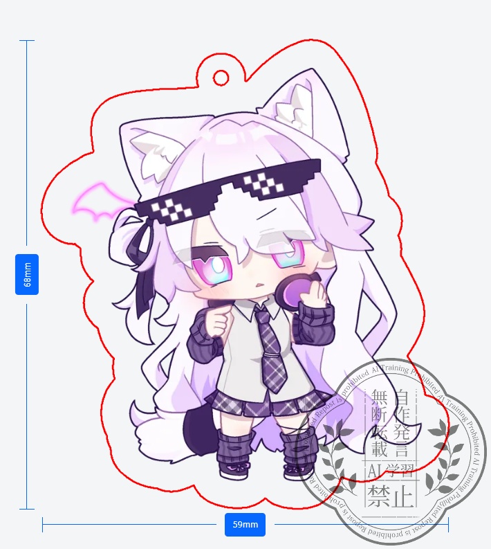 喫茶フェルン ✦・オリジナルアクリルキーホルダーVol.1・✦