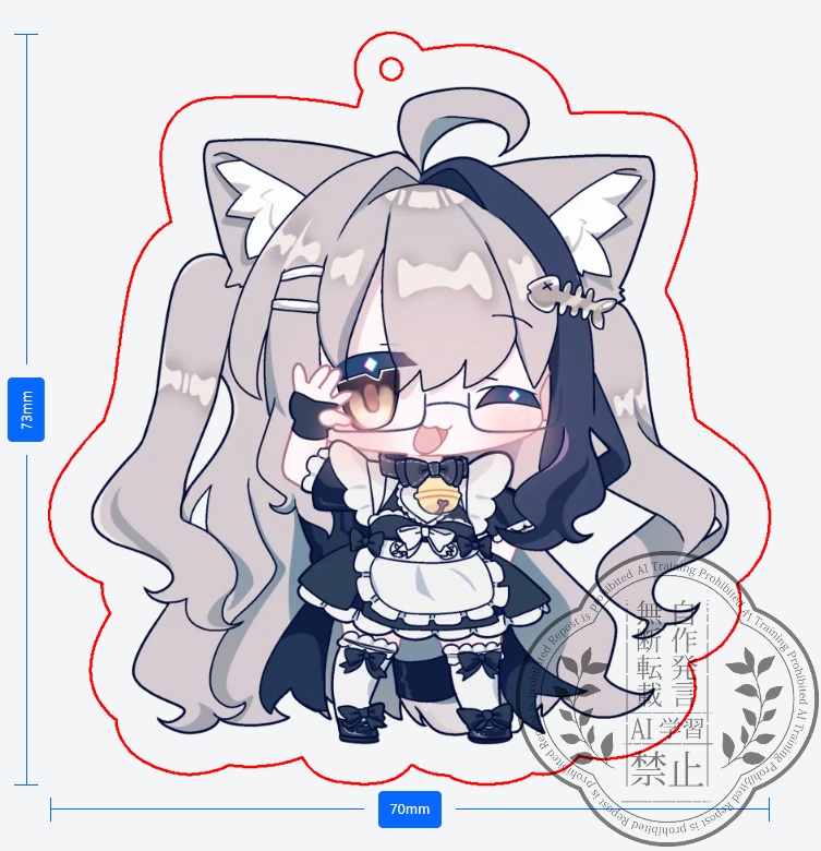 喫茶フェルン ✦・オリジナルアクリルキーホルダーVol.1・✦