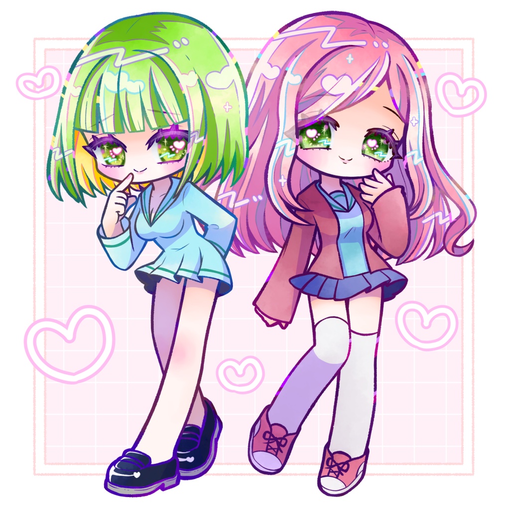 花咲ドロップス すだちと彩子仲良しアクキー