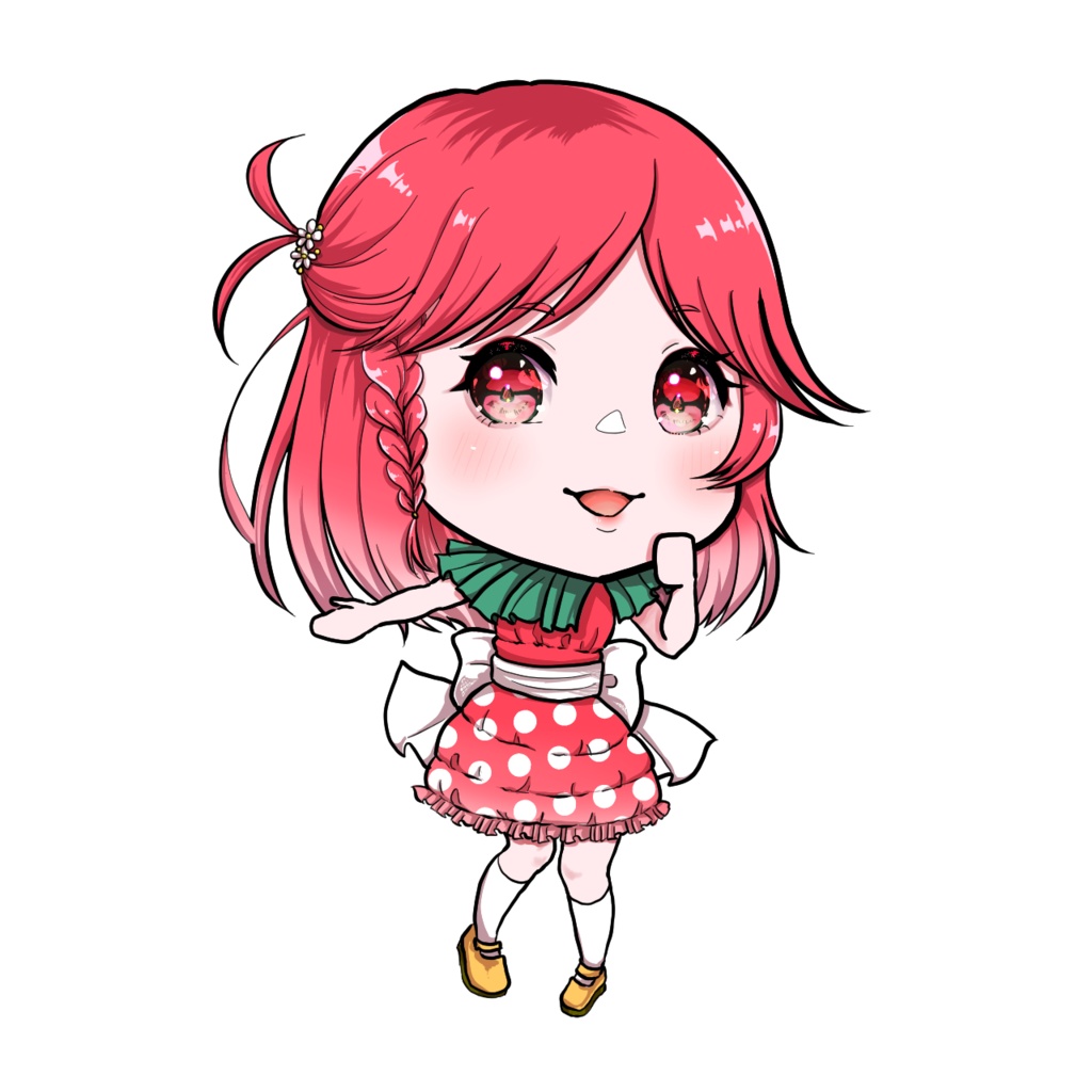 ミニキャラ イラスト立ち絵 差分なし
