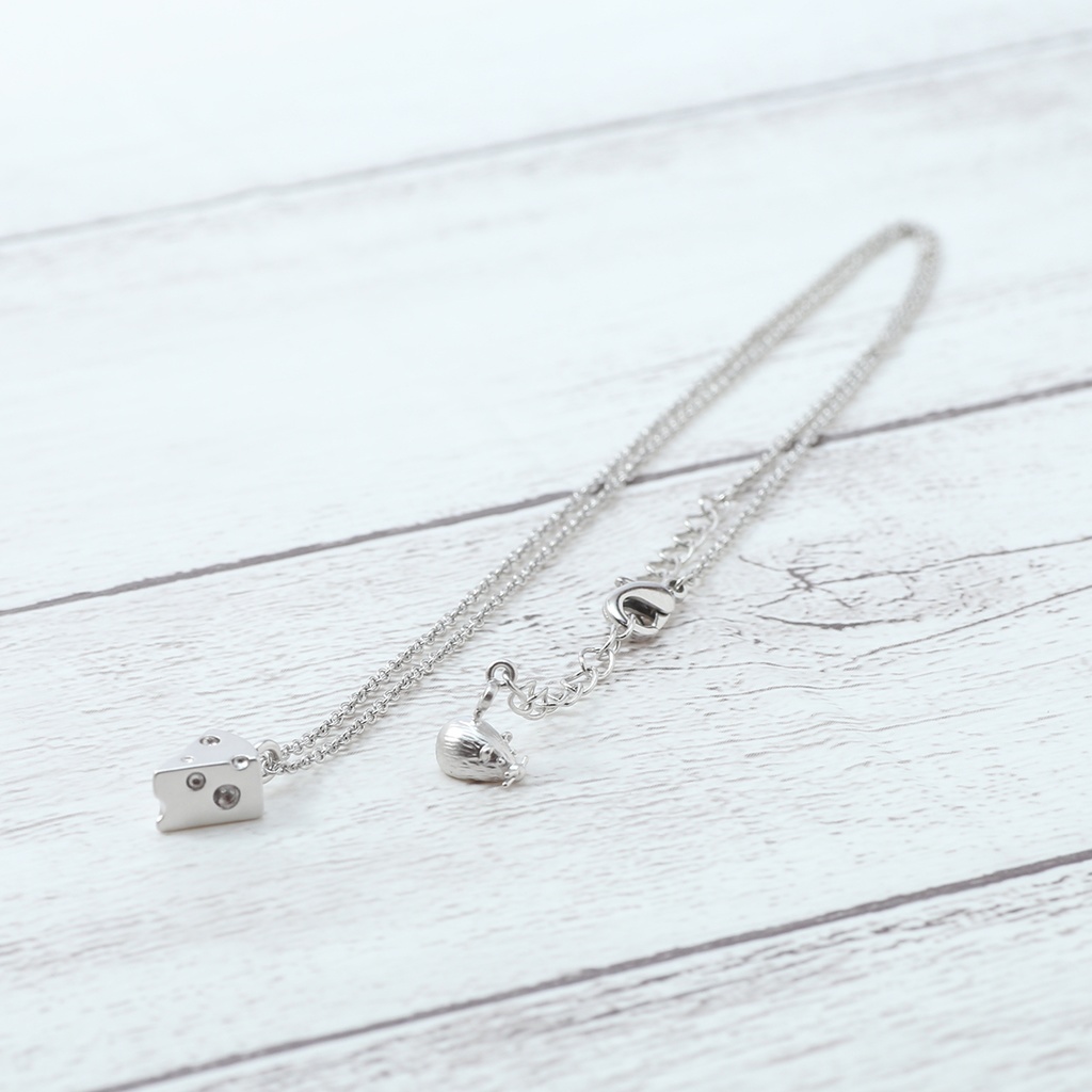 チーズとネズミのネックレス