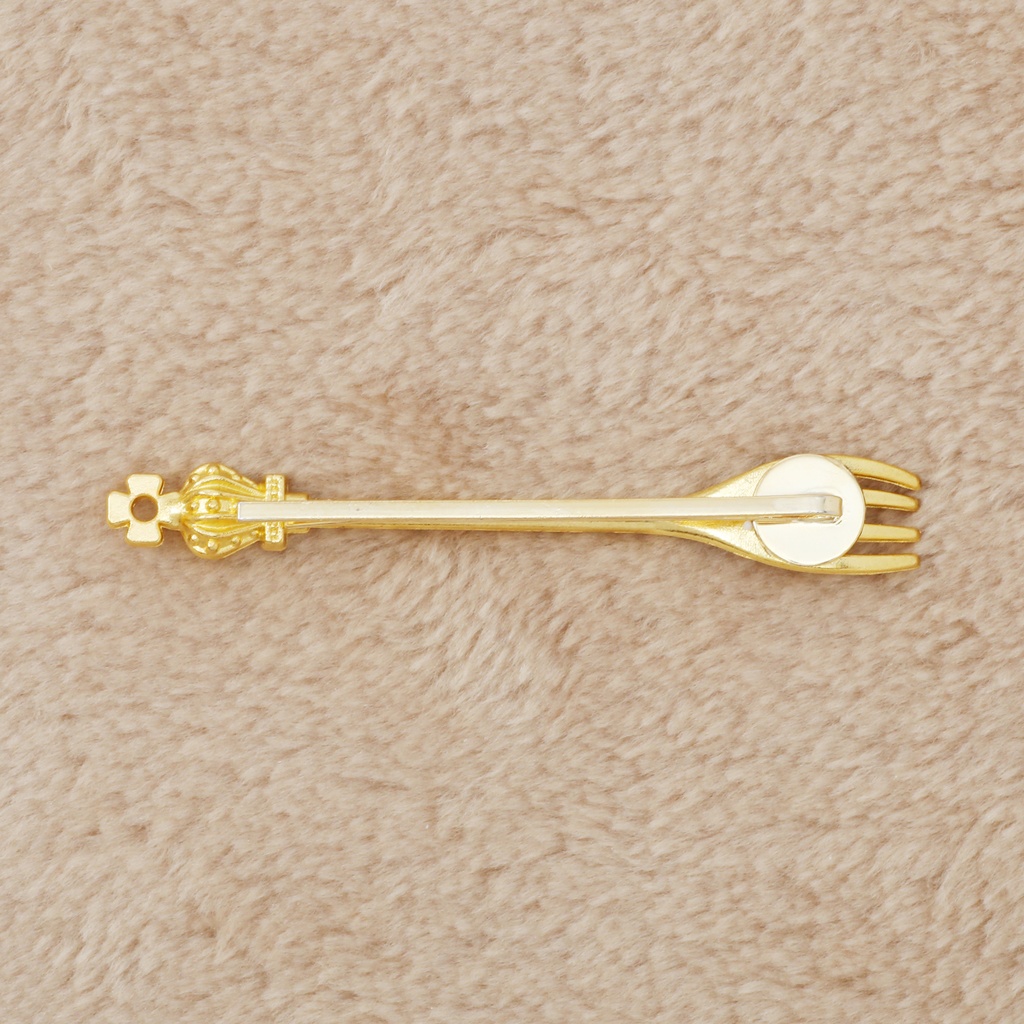 王冠フォークのヘアピン