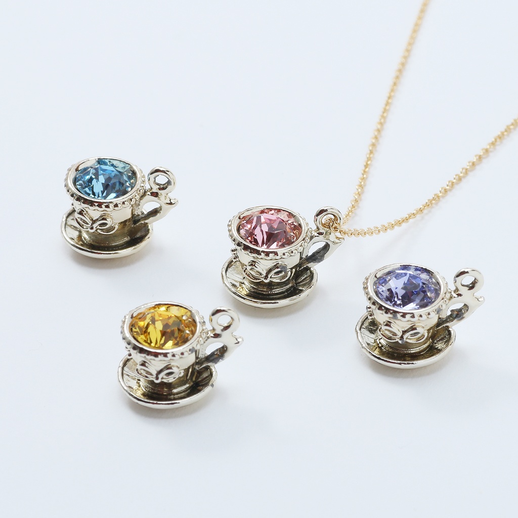 アンティークティーカップネックレス