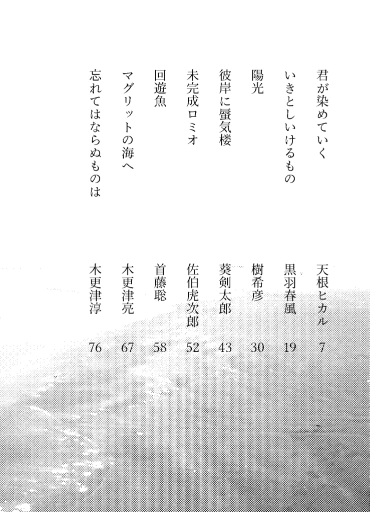 【夢小説】渚の少年たち