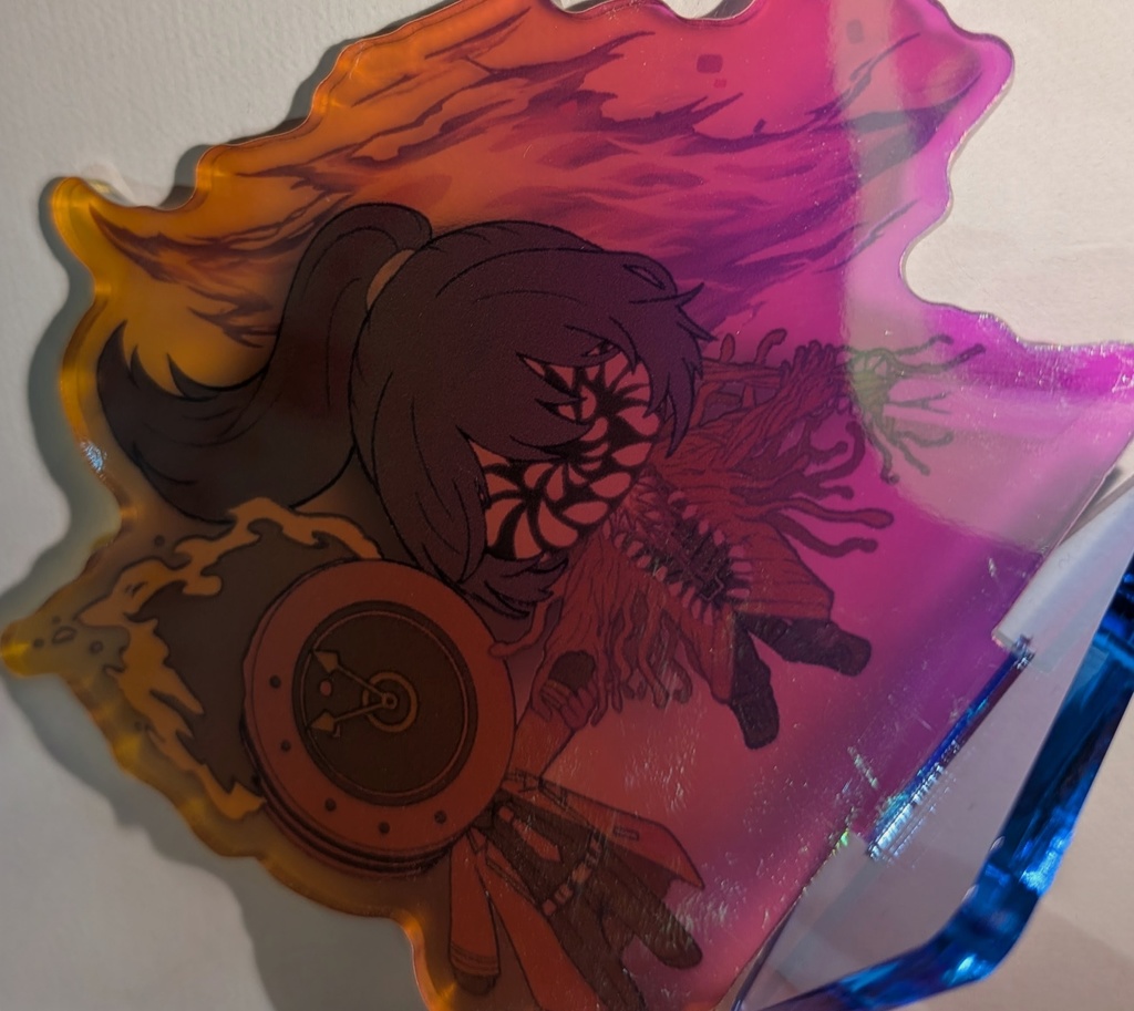 アクリルスタンド(次元裂きホンル+ダンテ)