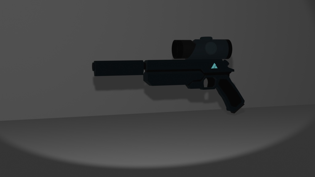 【VRC/MMD】汎用オリジナル銃器モデル LC-181【改変前提】