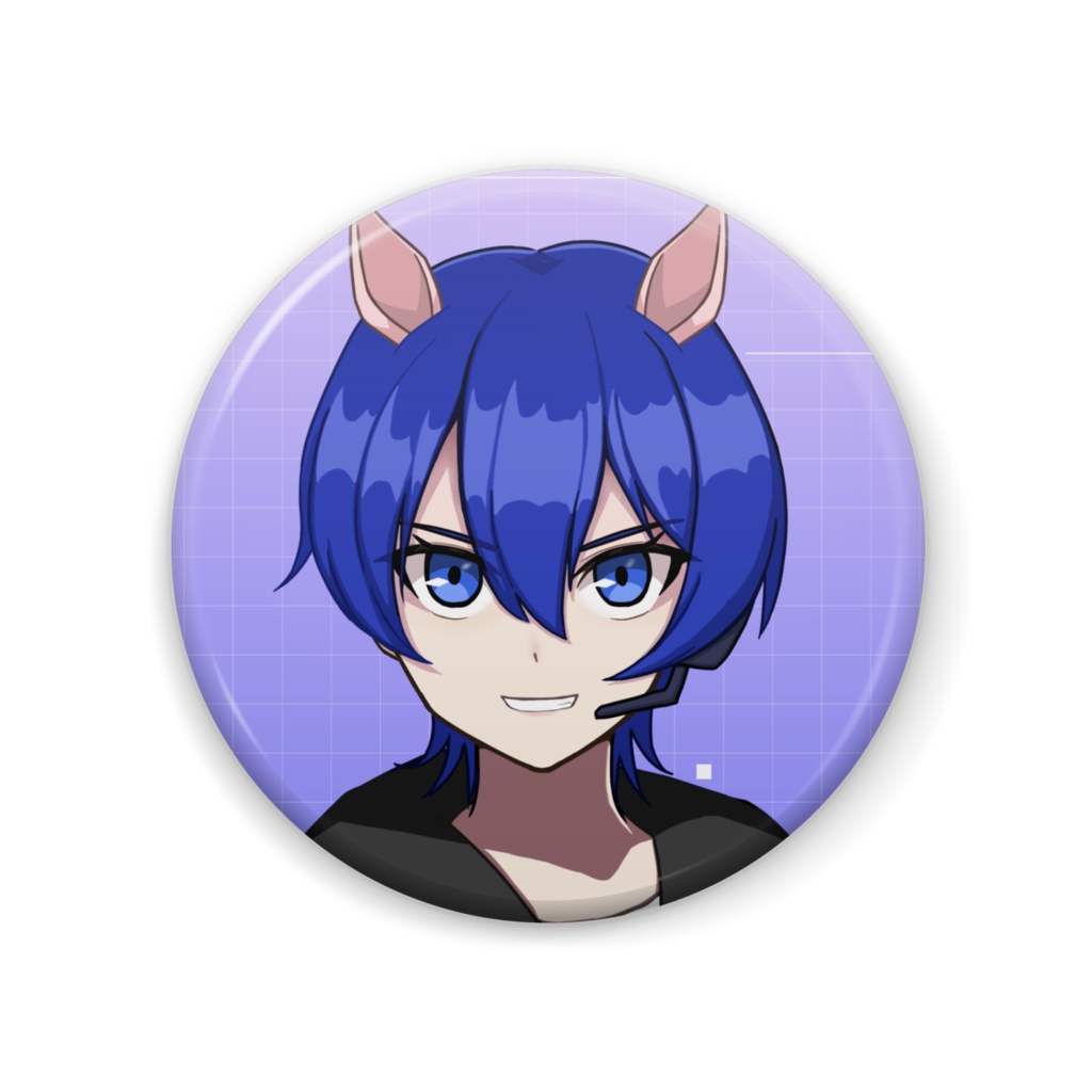 ビッグリーンの缶バッジ（通常サイズ）