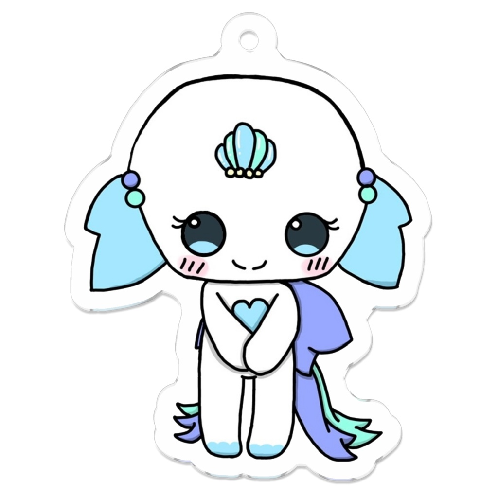 サフィール アクリルキーホルダー