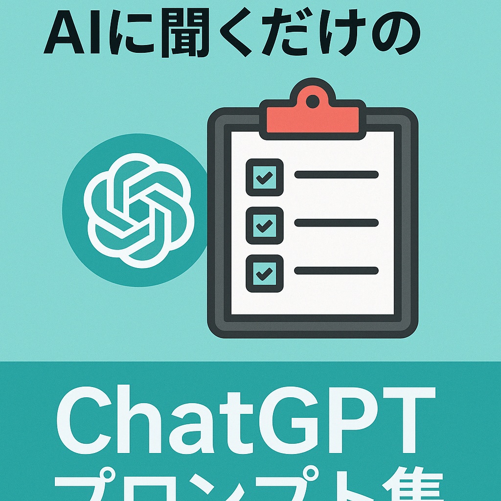 毎朝5分でタスク整理！AIに聞くだけのChatGPTプロンプト集