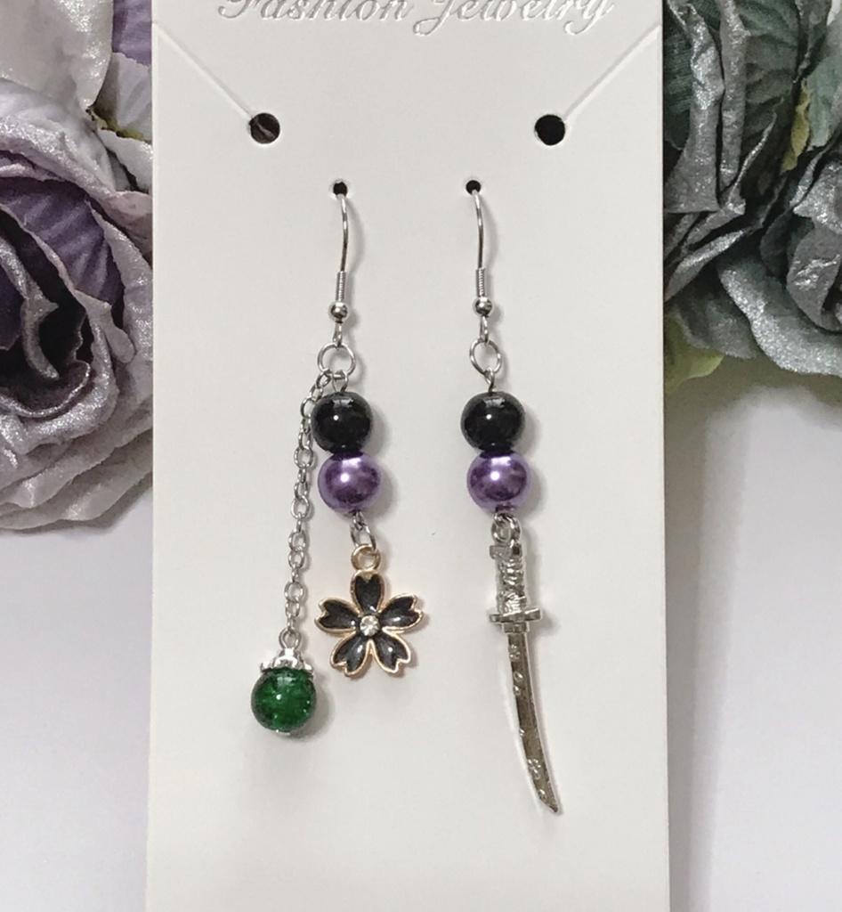 水心子正秀イメージ　チャームピアス/イヤリング