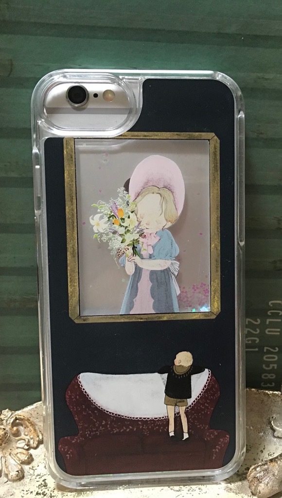 グリッターiPhoneケース