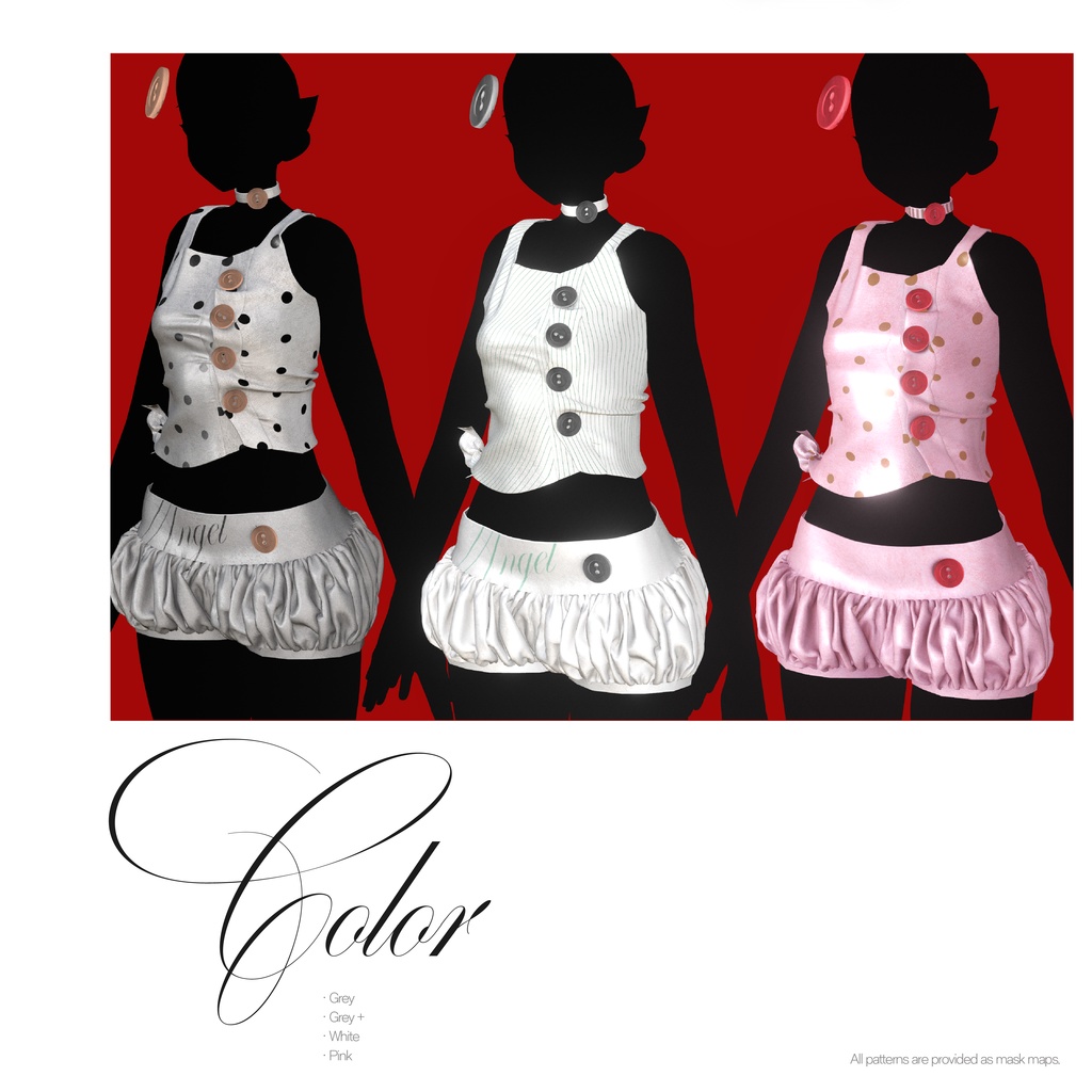 01Button Angel⚉໒꒱