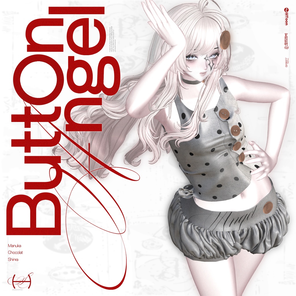 01Button Angel⚉໒꒱
