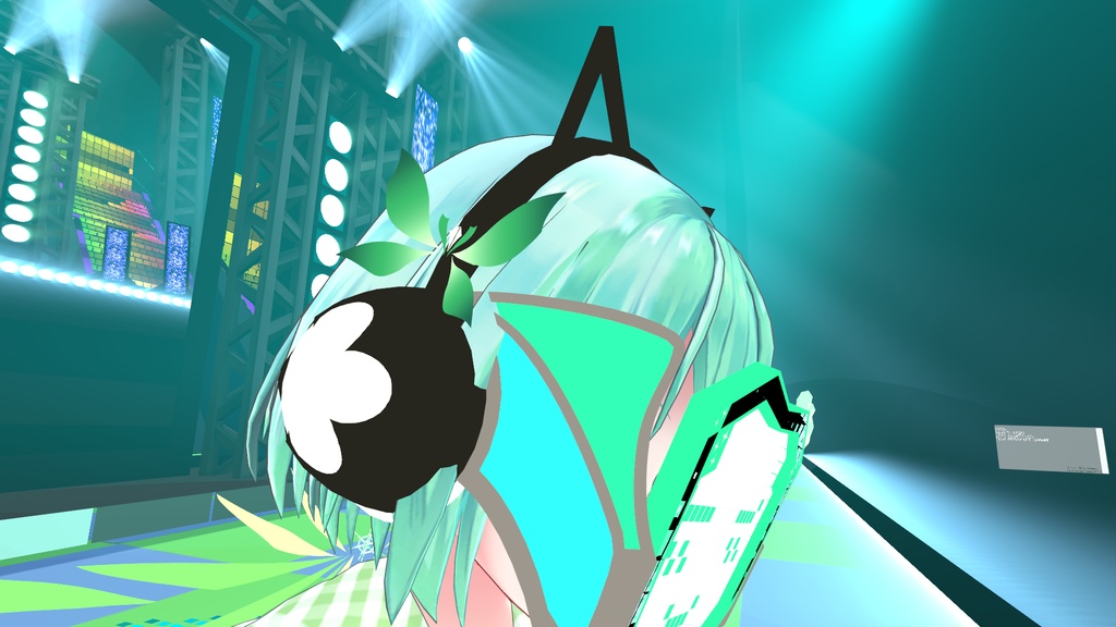 電光掲示板のヘッドセット