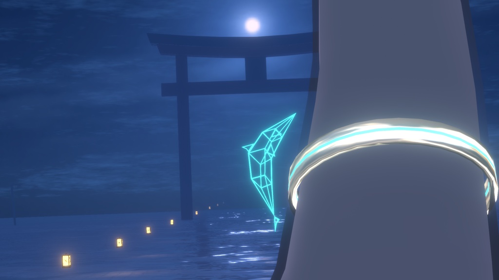 ポリ割のイルカ