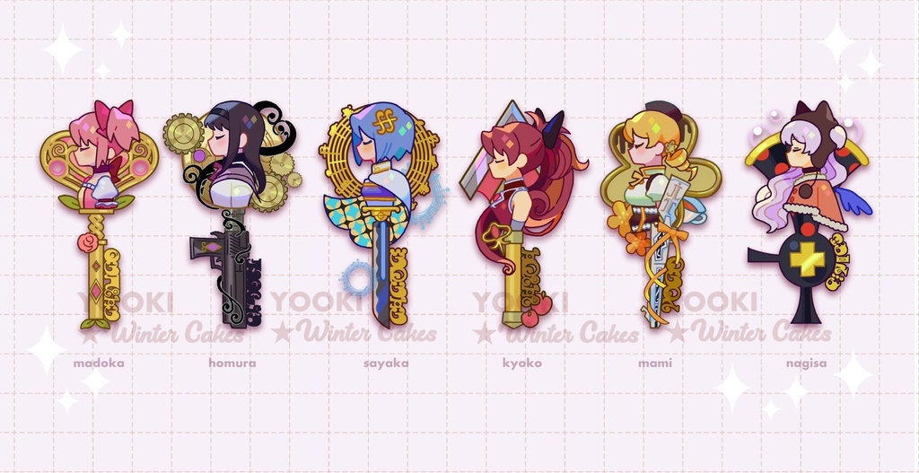 【プリレコ5】カギ風まどマギアクキー