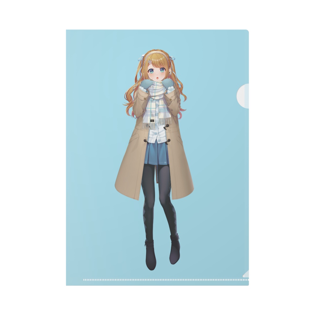 【2025-26冬限定グッズ】大事なモノはここにっ♪クリアファイル