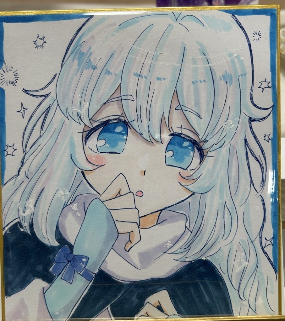 紫陽花ちゃん色紙