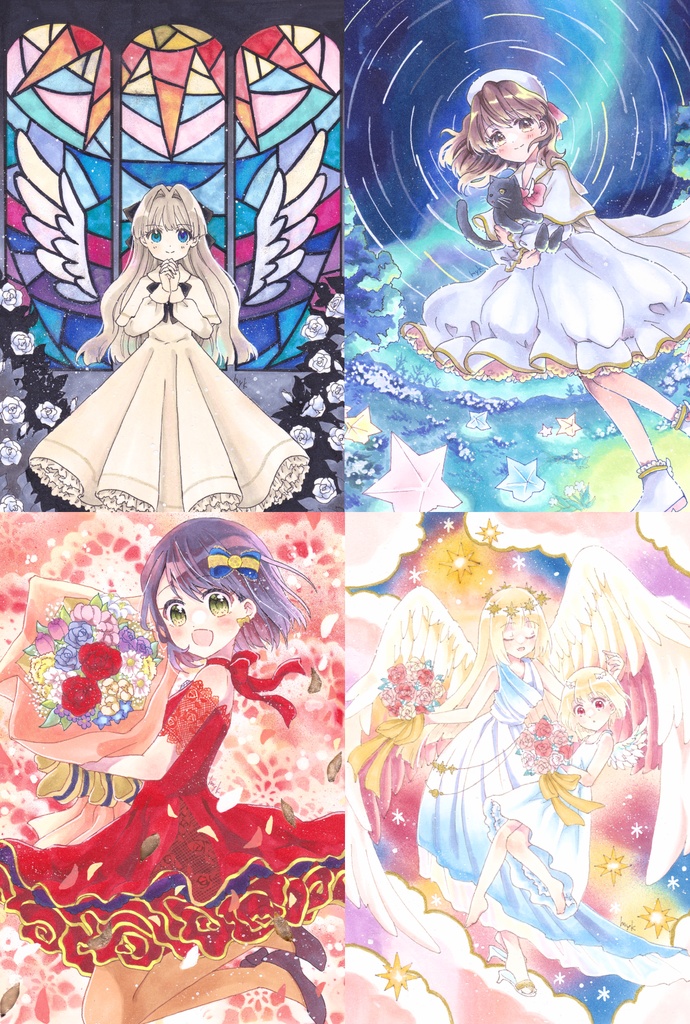 ポストカード4種セット　202511