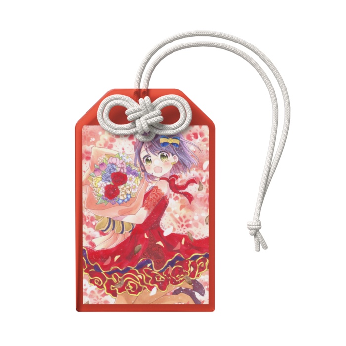 アクリルお守り bouquet