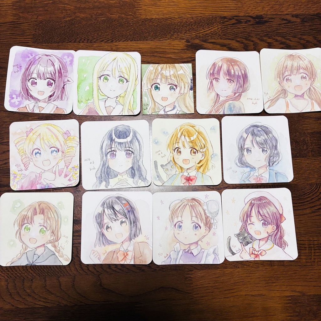 習作ガチャ