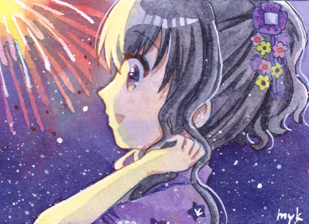 ATC原画(花火)