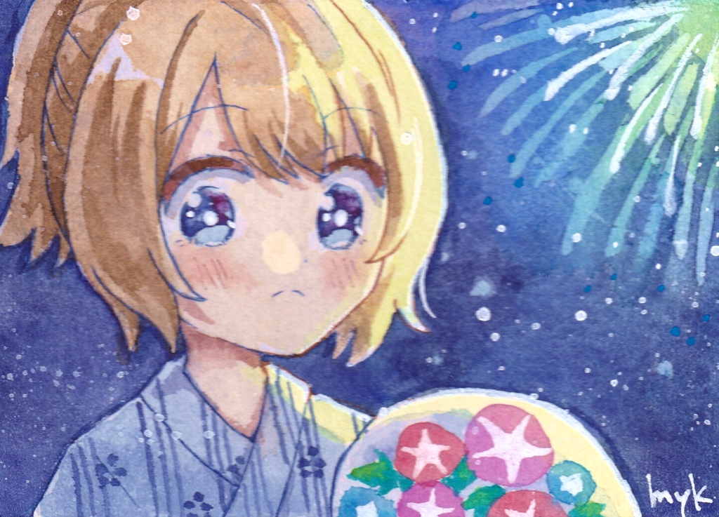 ATC原画(花火)