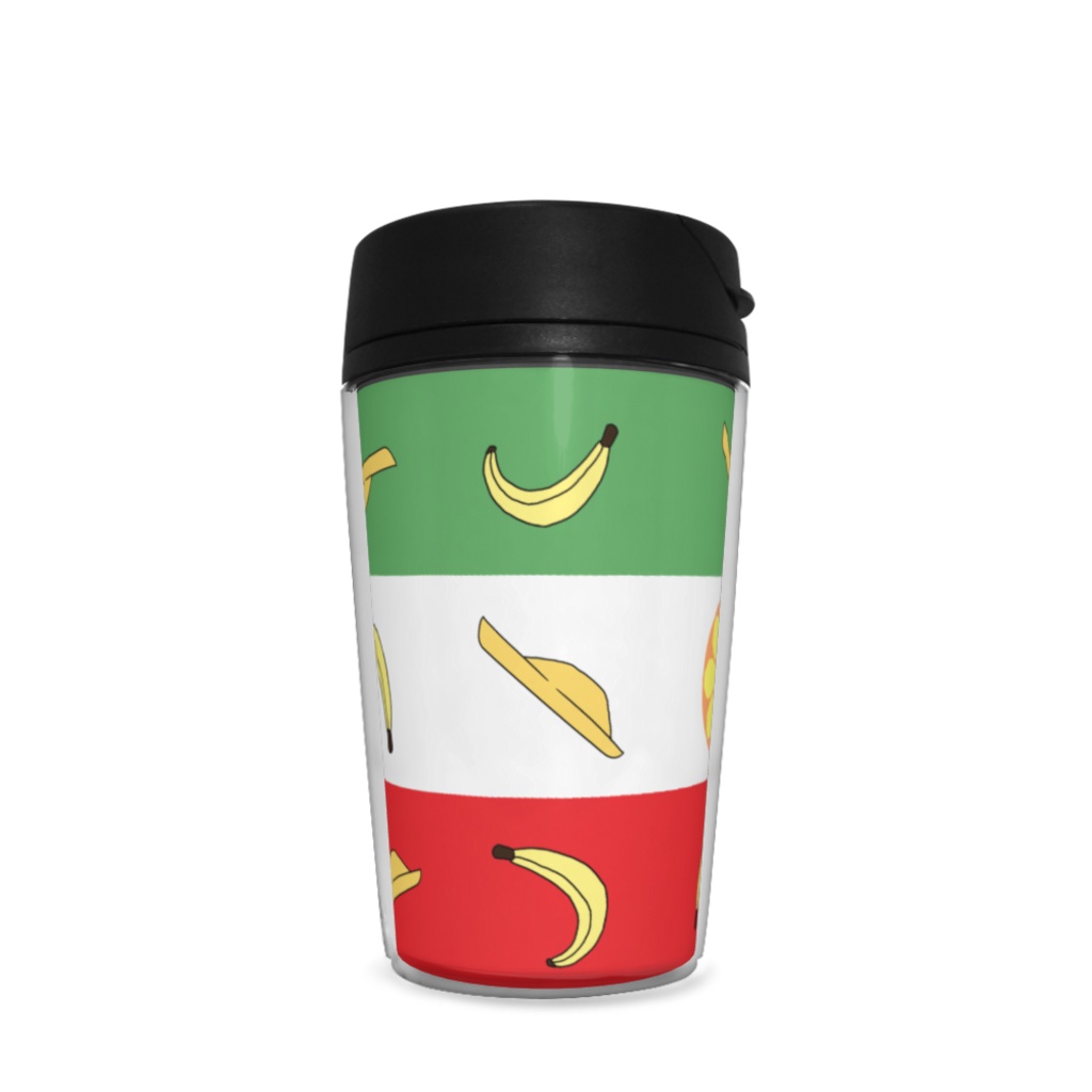帽子とバナナのタンブラー