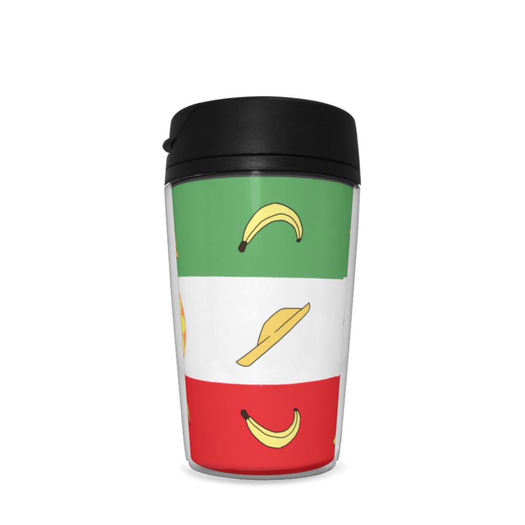 帽子とバナナのタンブラー
