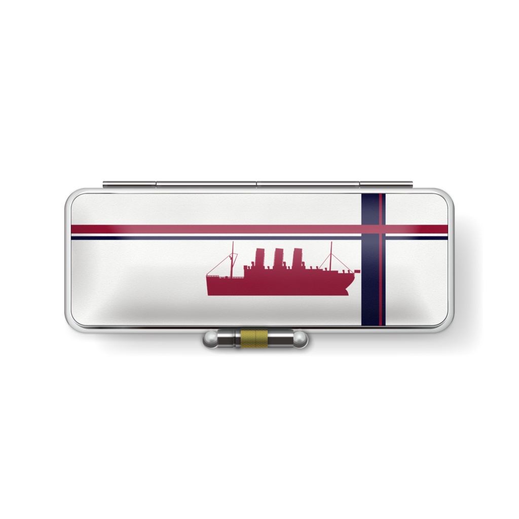 客船の印鑑ケース