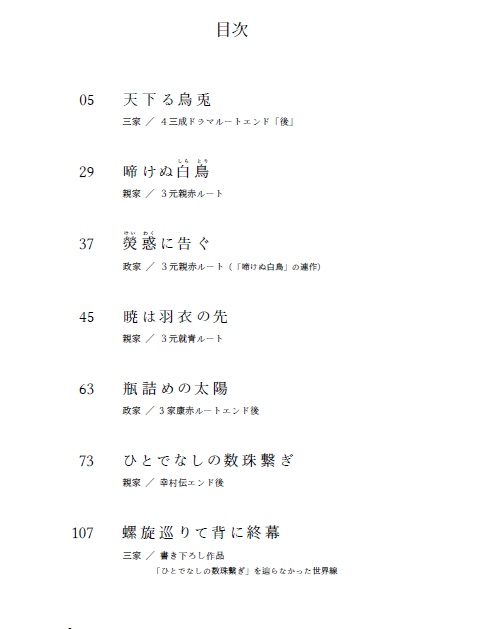 ひとでなしの数珠繋ぎ【家康受け短編小説集】