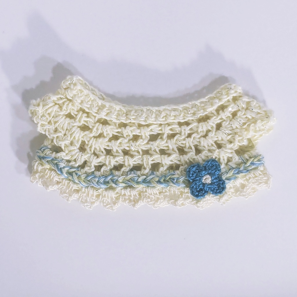 ワンピース(透かし編み/クローバー)|一緒に暮らすぬい対応サイズ