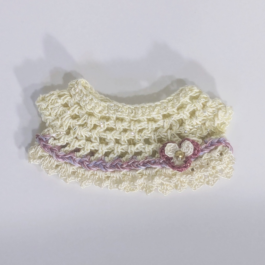 ワンピース(透かし編み/すみれ)|一緒に暮らすぬい対応サイズ