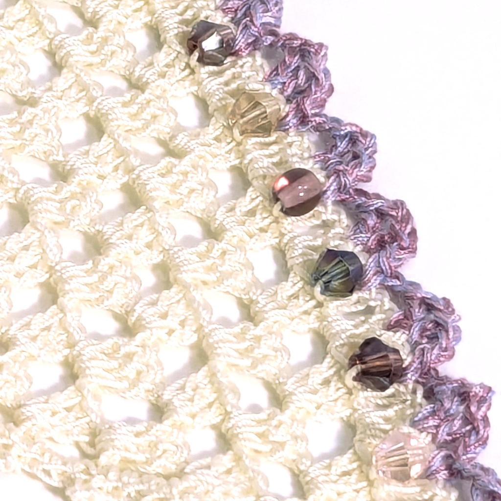 バブーシュカ(ミックスビーズ/すみれ)|一緒に暮らすぬい対応サイズ