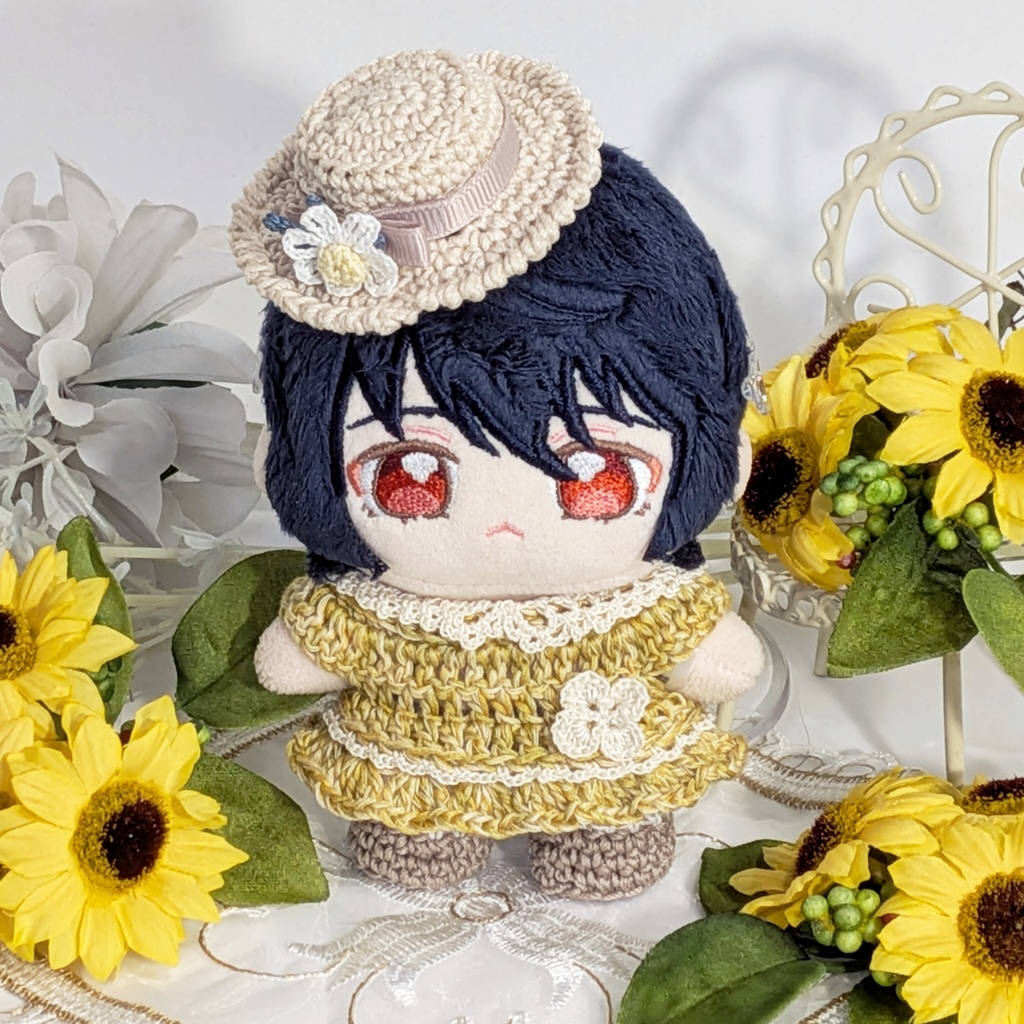 ミニハット(マーガレット/ナチュラル)|一緒に暮らすぬい対応サイズ