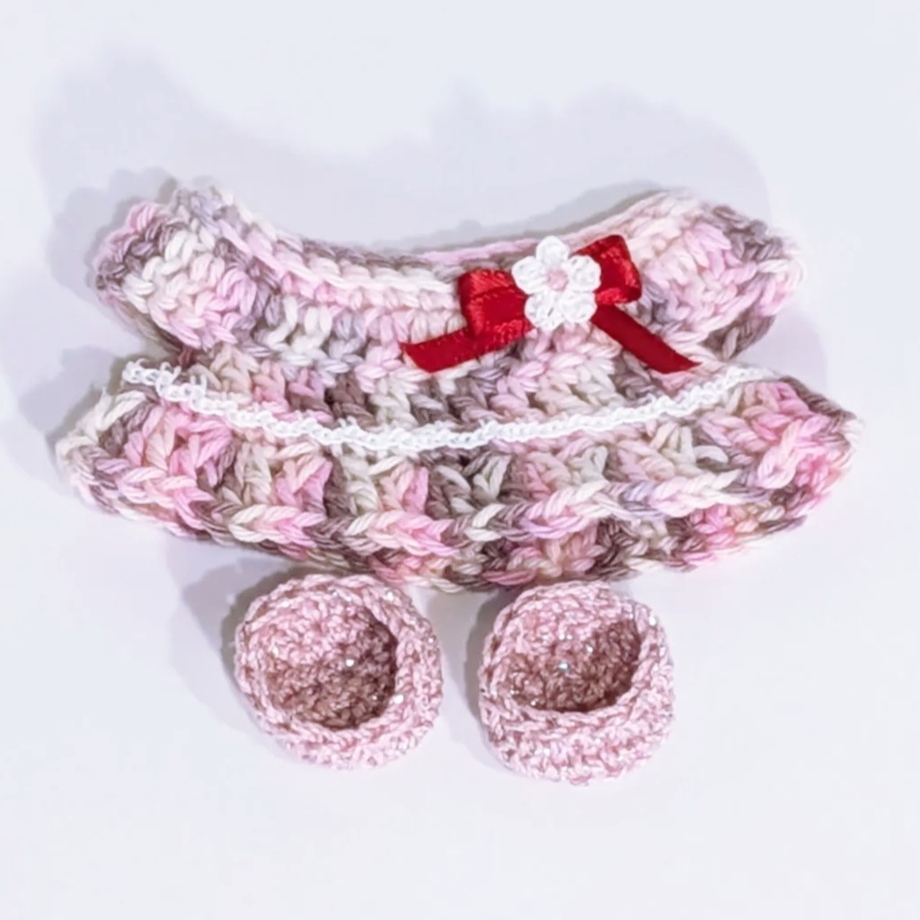 ワンピース(コットンキャンディ)|一緒に暮らすぬい対応サイズ