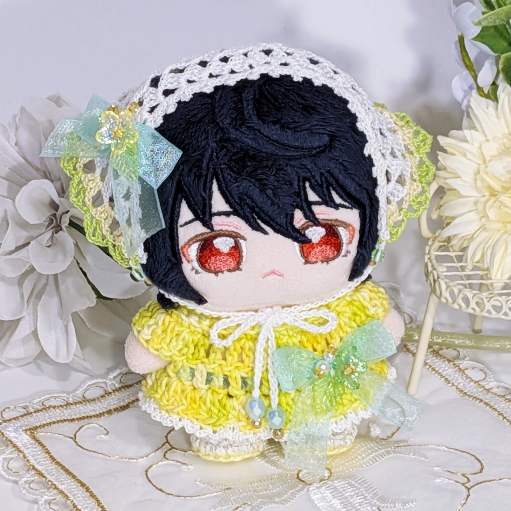 ワンピース（レモンブーケ）｜一緒に暮らすぬい対応サイズ
