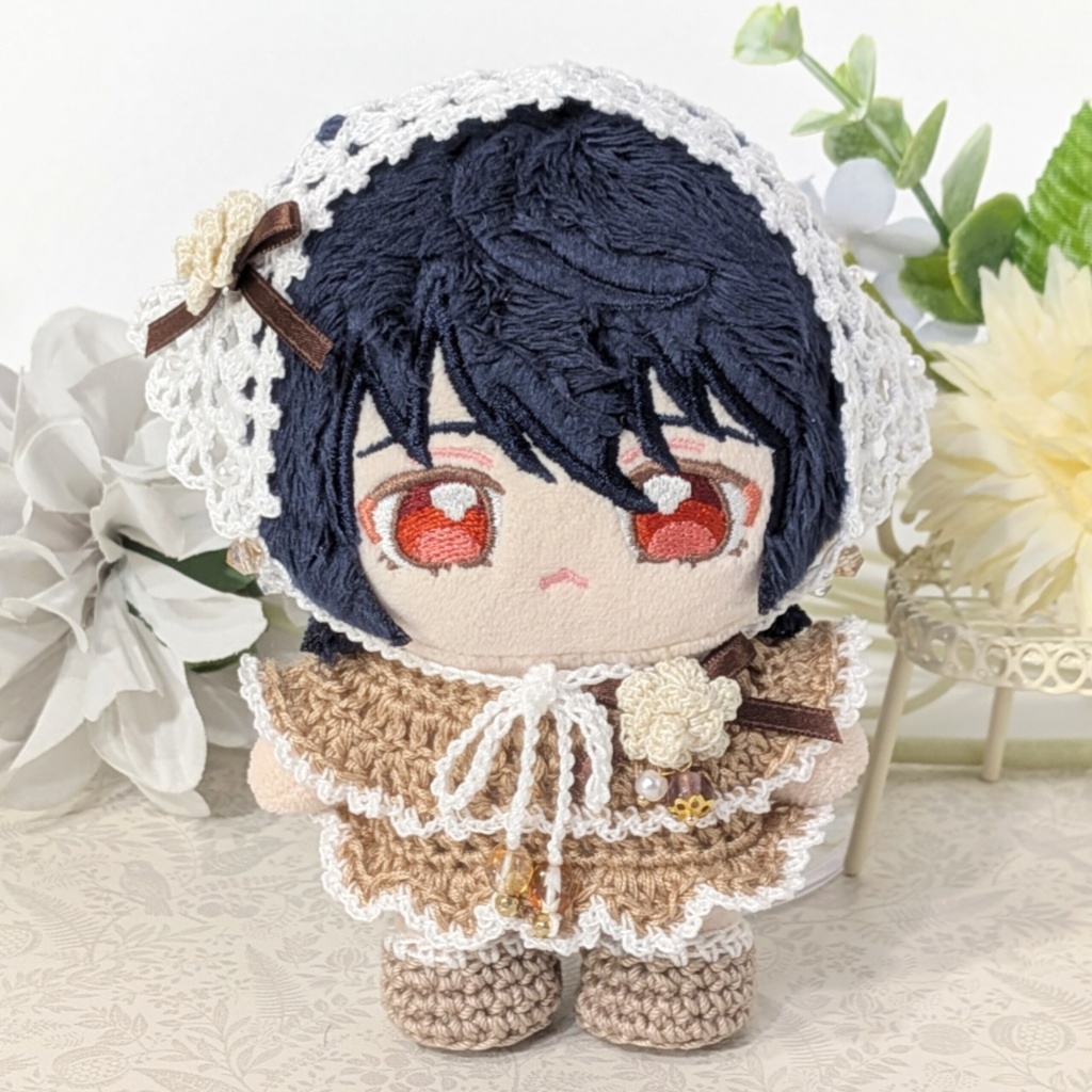 ワンピース(アンティークローズ)|一緒に暮らすぬい対応サイズ