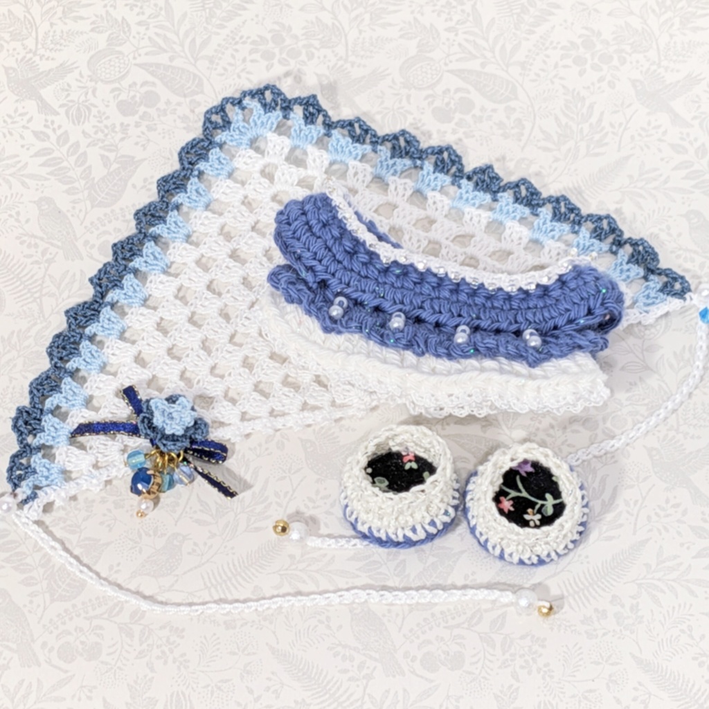 コーデセット(星雫/ミッドナイト)│一緒に暮らすぬい対応サイズ