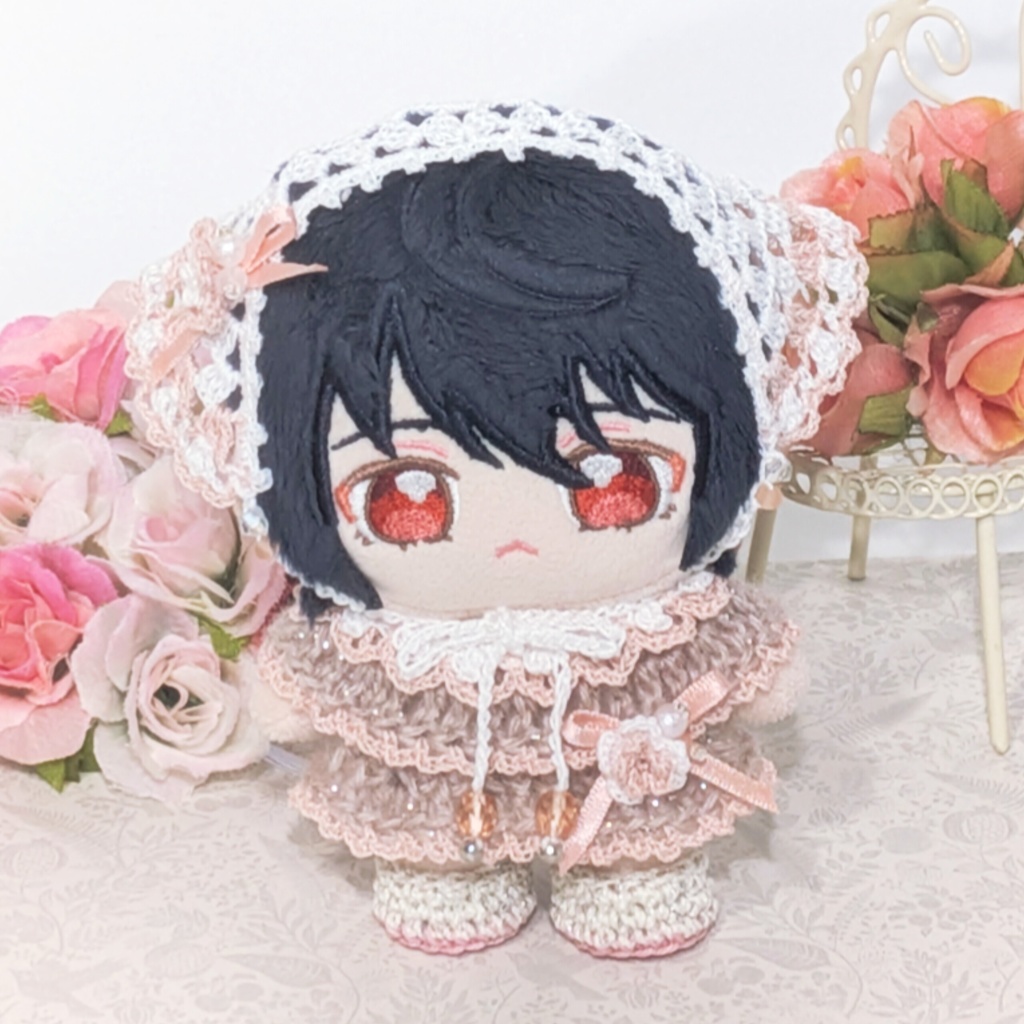 花便り（襟付き／ローズ） ［セット・単品選択］ いつぬい対応サイズ