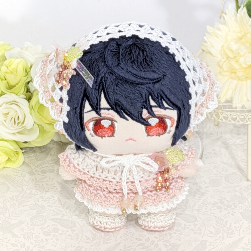風花（シェルピンク）［セット・単品選択］ いつぬい対応サイズ│花糸