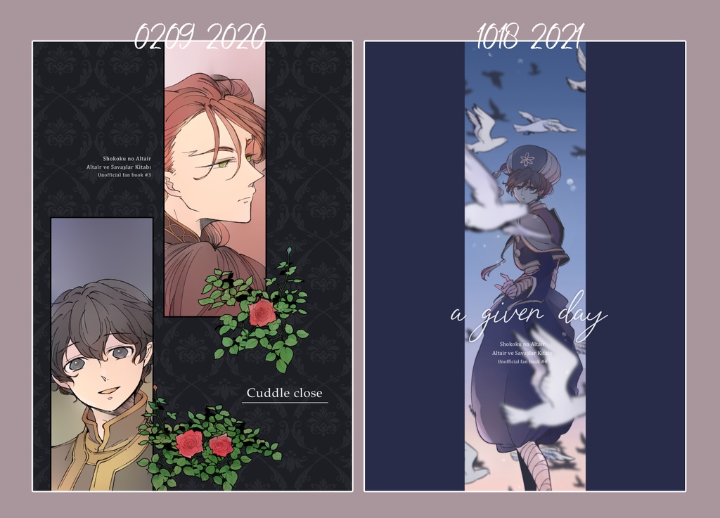 「Cuddle close」「a given day」2冊セット