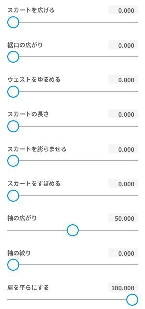 Vroid ワンピース さくら(6/27追加)