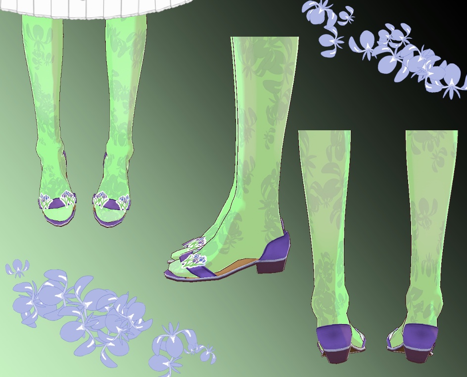 VRoid ワンピース あやめ