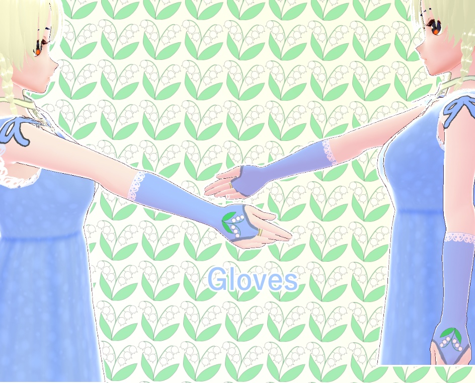 VRoid ドレス すずらん